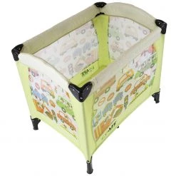 ISafe Mini Travel Cot With Bassinet And Canopy - City Break 81 X 56 X 84 Cm Mini Travel Cots (Space Saver)