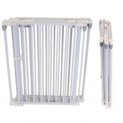 Baby Travel Baby Playpen 3 In 1 By ISafe Metal Or Fabric Fire Guard Room Divider Safety Gate (Metal)