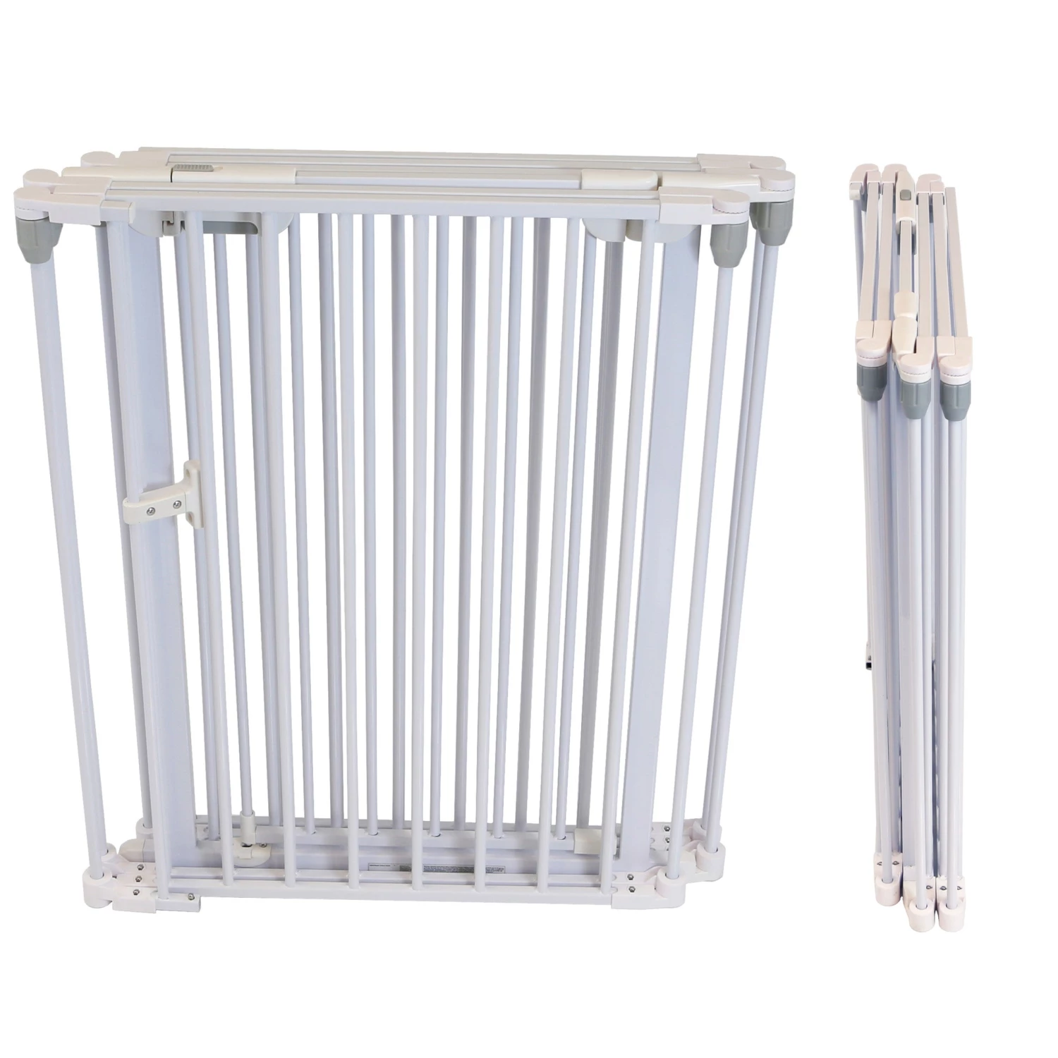 Baby Travel Baby Playpen 3 In 1 By ISafe Metal Or Fabric Fire Guard Room Divider Safety Gate (Metal)