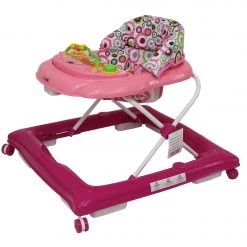 ISafe Play Time Baby Walker - Purple / Pink 2 In 1 Walker & Rockers