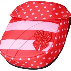 ISafe Baby Pram System 2in1 - Bow Dots Complete With Organiser & Rain Cover