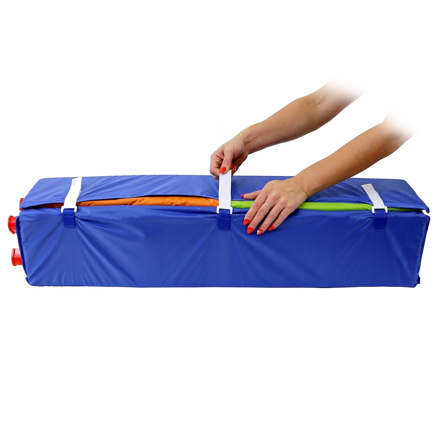 ISafe Rest & Play Luxury Travel Cot/Playpen - Navy (Black/Navy) 120 Cm X 60 Cm Complete With Mattress