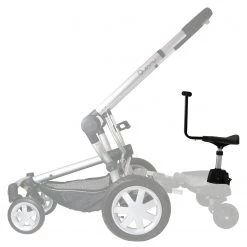 ISafe SegBoard Buggy Board Sit Or Step Pram Board - Swirl Complete With Saddle Seat Buggy Boards With Saddle