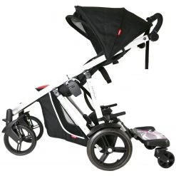 ISafe SegBoard Buggy Board Sit Or Step Pram Board - Splash To Fit Baby Elegance Beep Twist Travel System (Polka Dot) Related Accessories