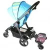 Baby Travel Buggy Pram SegBoard (Universal) Fits Quinny Zapp And Zapp Xtra Buggy Boards With Saddle