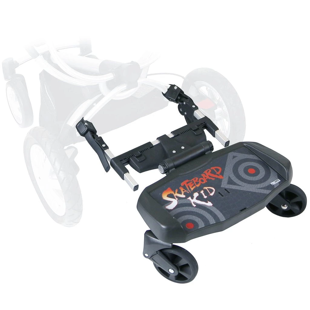 Baby Travel Buggy Pram SegBoard (Universal) Fits Quinny Zapp And Zapp Xtra Buggy Boards With Saddle