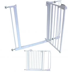 30 Cm EXTENSION For ISafe Safety DeLuxe Stair Gate 90° STOP OPEN Stair Gates