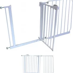 30 Cm EXTENSION For ISafe Safety DeLuxe Stair Gate 90° STOP OPEN Stair Gates