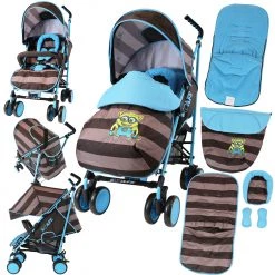 Strollers & Buggies ISafe Stroller - IDiD IT Complete With Footmuff Headhugger, Raincover