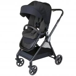 ISafe 3 In 1 Prams IStyle 3 In 1 Pram Travel System (Grey) Including Rain Cover + Changing Bag