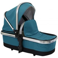 ISafe 3 In 1 Prams IVogue Teal 3 In 1 Pram System (Inc. Car Seat & Isofix Base & Bag)