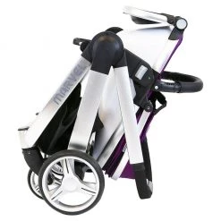 ISAFE Marvel New Born Bundle Package Black Pearl (Clearance) 3 In 1 Pram Systems