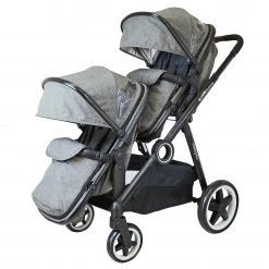 Sale Now On Save 50% ISafe Tandem Double Pram Travel System - Harmony