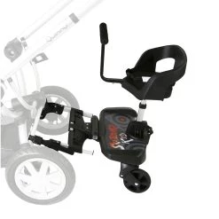 ISafe SegBoard Buggy Board Sit Or Step Pram Board - Bubble Complete With Saddle Seat PLUS