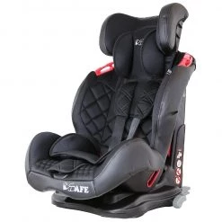 ISafe Multi Recline Isofix Car Seat Carseat Raven Black Group 1 2 3 9kg To 36kg Car Seats Group 1, 2, 3