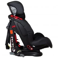 ISafe Multi Recline Isofix Car Seat Carseat Raven Black Group 1 2 3 9kg To 36kg Car Seats Group 1, 2, 3