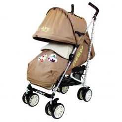 ISafe Buggy Stroller Pushchair - Flowers (Complete With Footmuff & Rain Cover) Limited Edition Strollers
