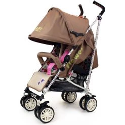 ISafe Buggy Stroller Pushchair - Flowers (Complete With Rain Cover) Limited Edition Strollers