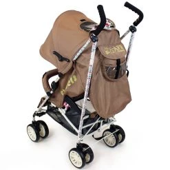 ISafe Buggy Stroller Pushchair - Flowers (Complete With Rain Cover) Limited Edition Strollers