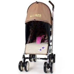 ISafe Buggy Stroller Pushchair - Flowers (Complete With Footmuff & Rain Cover) Limited Edition Strollers