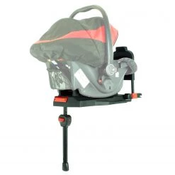 ISafe 3 In 1 Prams ISafe System Bow Dots Trio Travel System Pram & Stroller 3 In 1 Complete With Car Seat, Base, Rain Covers & Foot Muffs