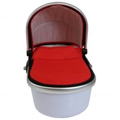 3 In 1 Pram Systems Marvel Carrycot - Red Pearl