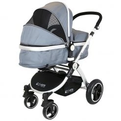 3 In 1 Pram Systems ISafe 3 In 1 Pram System Grey Pram Travel System And Carseat