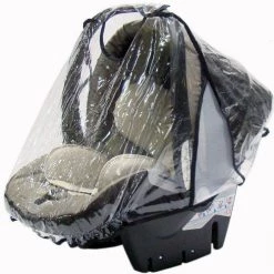 ISafe 3 In 1 Prams ISafe System Bow Dots Trio Travel System Pram & Stroller 3 In 1 Complete With Car Seat, Base, Rain Covers & Foot Muffs