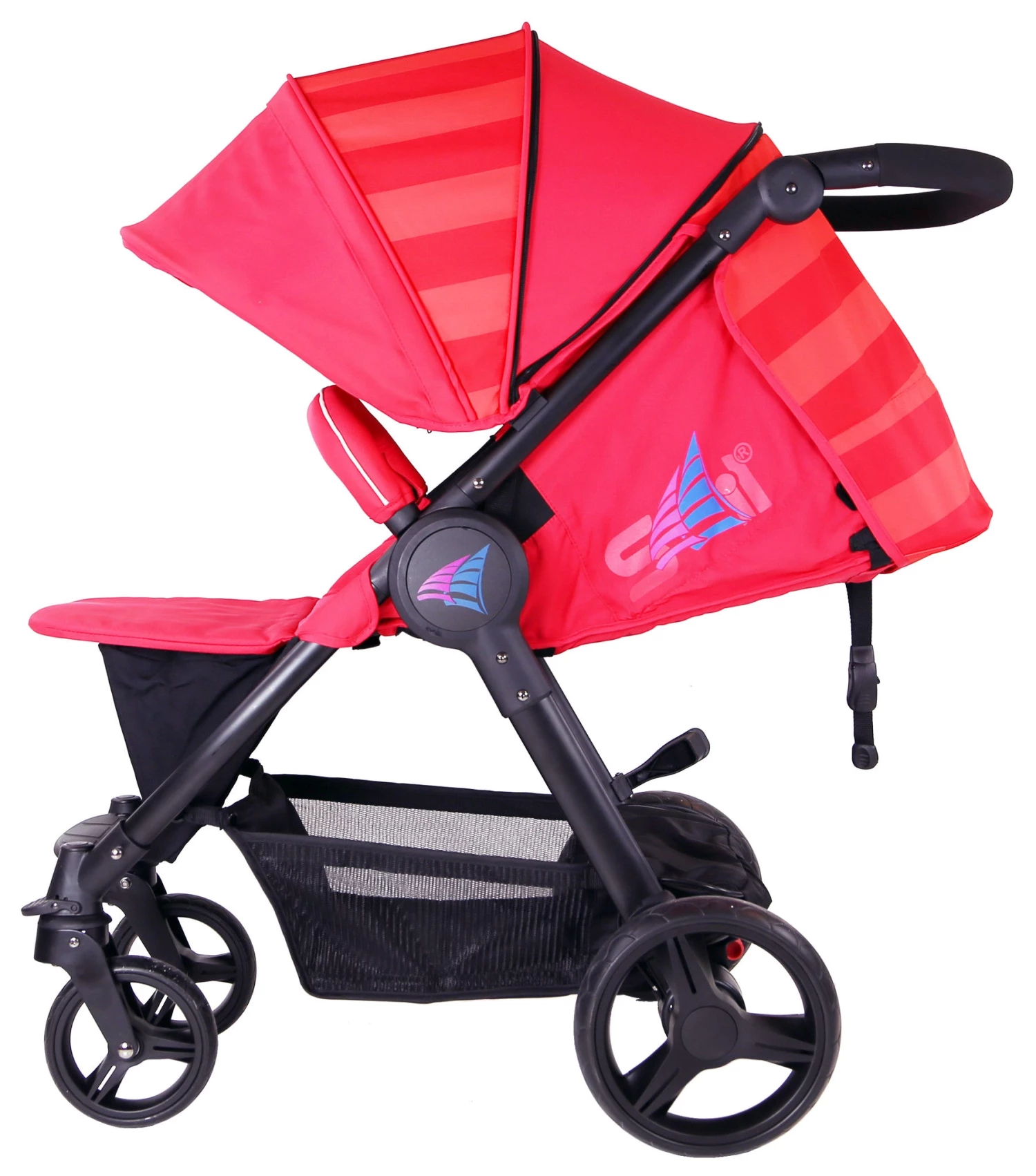 Sail Stroller - Red Includes Bumper Bar Rain Cover Bootcover & Bag