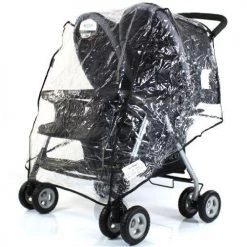 Rain Cover To Fit With Mamas & Papas Twin Pulse , Beat Twin Accessories - Raincovers