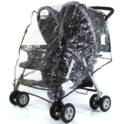 Rain Cover To Fit With Mamas & Papas Twin Pulse , Beat Twin Accessories - Raincovers
