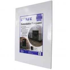 ISafe Extendable Fireguard 94 Cm X 174 Cm Width Nurseryware Fire Place Protection Stair Gates