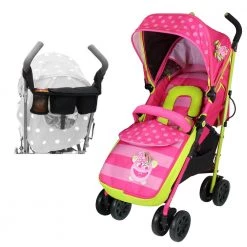 ISafe OPTIMUM Stroller Mea LUX Design + Parent Console + Bag Strollers & Buggies