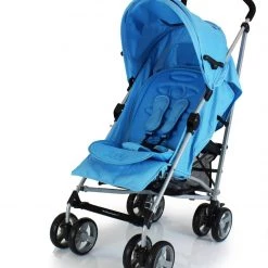 Holiday Strollers ZeTA Vooom Stroller Ocean With Luxury Padded Liner