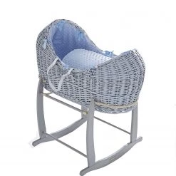 ISafe New Born Baby Boy Bundle - 3 In 1 Pram System Grey + Noah Pod + Footmuffs