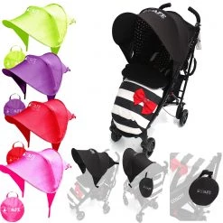 Baby Travel Parasols & Sun Canopies I-Safe Buggy Shade Universal Stroller Sun Shade Maker