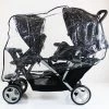 Baby Travel Graco Stadium Duo Tandem Double Raincover Universal Design Rain Cover Tandem Raincovers