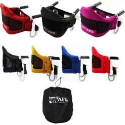 ISafe Baby Fast Fit Booster Seat YummyLUV Table Highchair - Various Colors