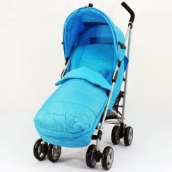 Holiday Strollers Zeta Vooom Ocean (complete Plain) Padded Footmuff Liner Stroller Pushchair